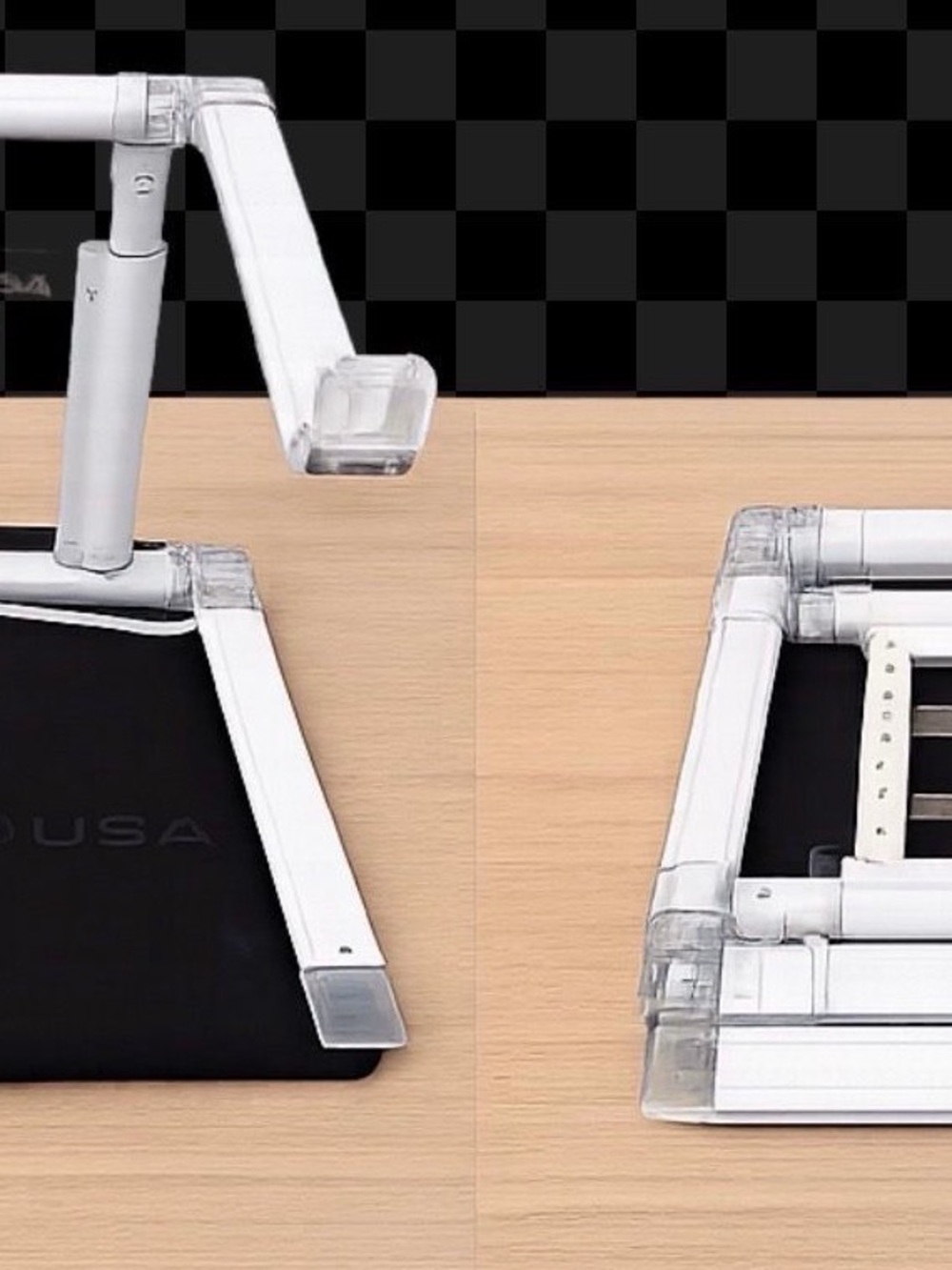 Odyssey LSTAND360WHT Folding Tabletop Laptop/Tablet Stand In White - Picture 5 of 5